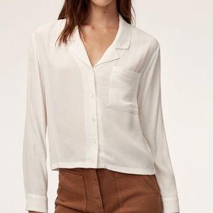 Aritzia Wilfred Free CAMILLE SHIRT